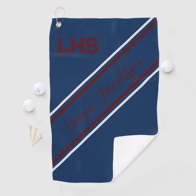 Toalla de golf del jugador de secundaria (In situ)