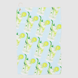 Toalla De Golf Delicioso refrescante Spritzer de menta limón lima