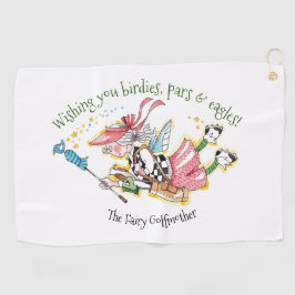 Toalla De Golf Deseos de la lechera voladora