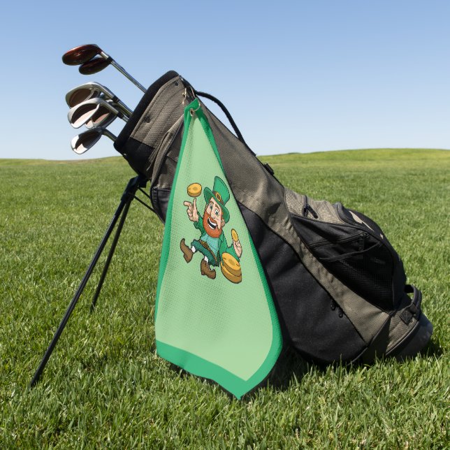 Toalla De Golf Día de San Patricio (Verde)