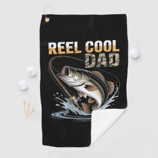 Toalla De Golf Día del Padre Divertido Pesca Pescadores Amantes d