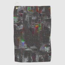 Dibujo abstracto colorido en noche oscura bajo yut