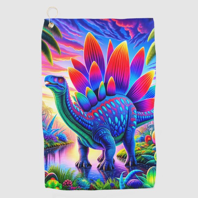 Toalla De Golf Dinosaurio (Anverso)