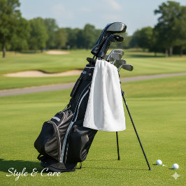 Toalla De Golf Diseñar tu blanco de sueño