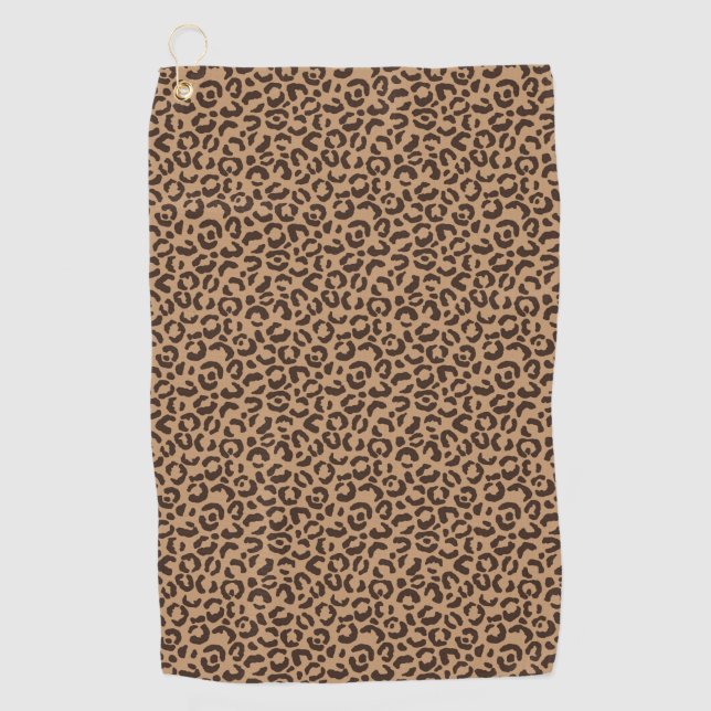 Toalla De Golf Diseño clásico de la serie Leopard 5  (Anverso)