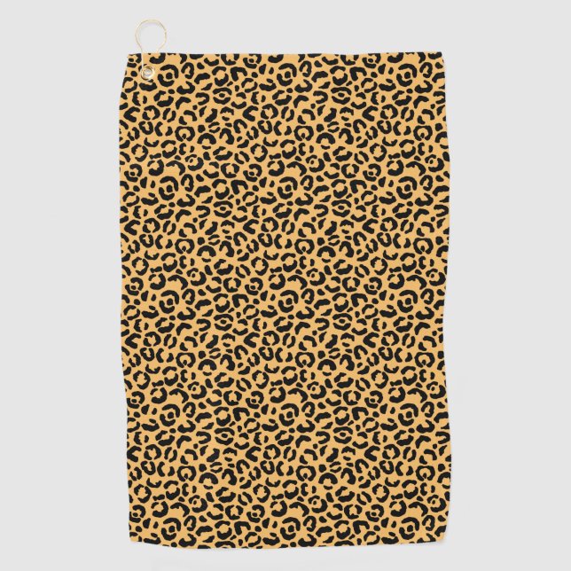 Toalla De Golf Diseño de la serie Classic Leopard 14  (Anverso)