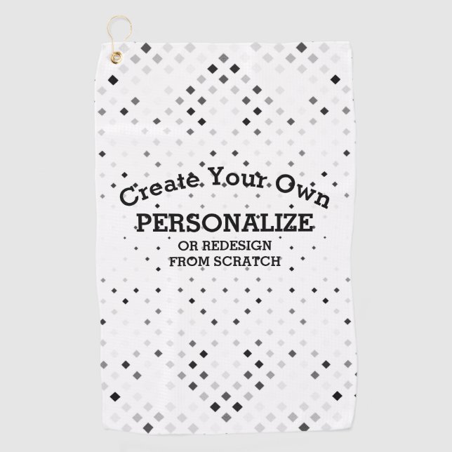 Toalla De Golf Diseño desde rajadura - (Anverso)