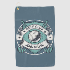 Toalla De Golf Diseño personalizado del nombre del club de golf