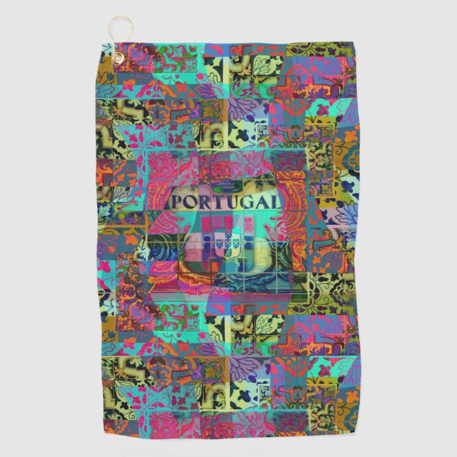 Toalla De Golf Diseños de Portugal (Anverso)