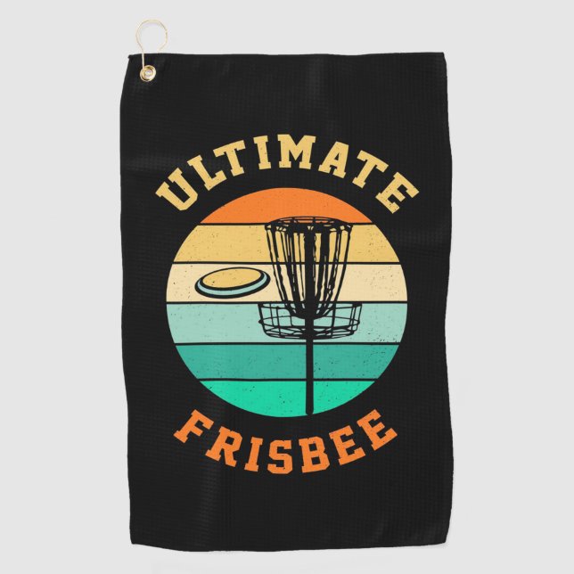 Toalla De Golf Disk Golf Ultimate Frisbee (Anverso)