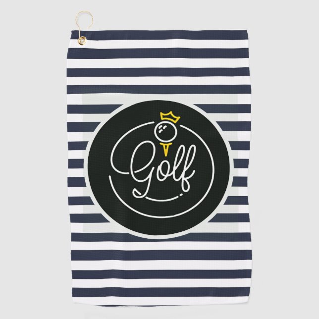 Toalla De Golf Diversión al golf (Anverso)