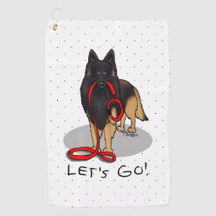 Toalla De Golf Divertido ¡Vamos! Paseo Belgian Tervuren (original