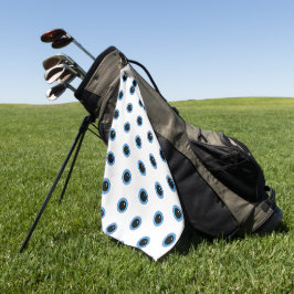 Toalla De Golf Divertidos ojos azules