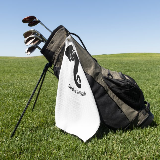 Toalla De Golf Domicilio de la familia Elephant Negro Republicano (Verde)