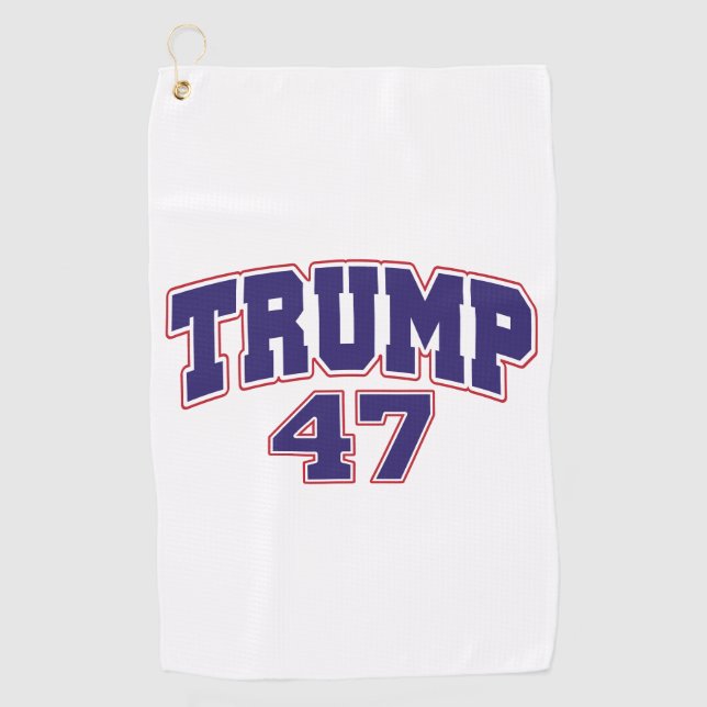 Toalla De Golf Donald Trump 47 (Anverso)