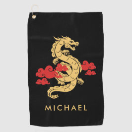 Toalla De Golf Dragón chino de año nuevo lunar 2024 personalizado