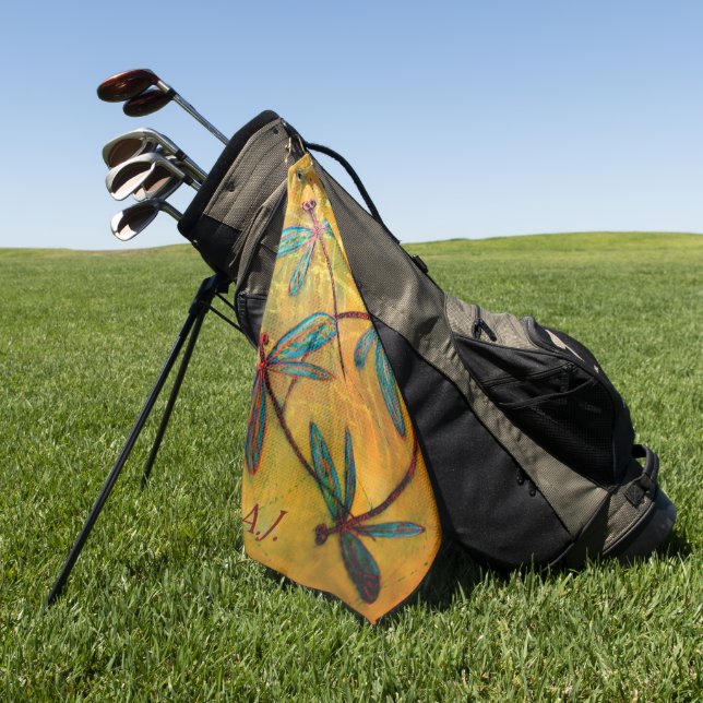 Toalla De Golf Dragonfly Haze (Verde)