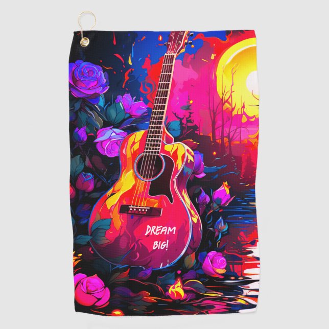 Toalla De Golf Dream Big (Anverso)