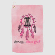 Toalla de golf Dreamcatcher Disk