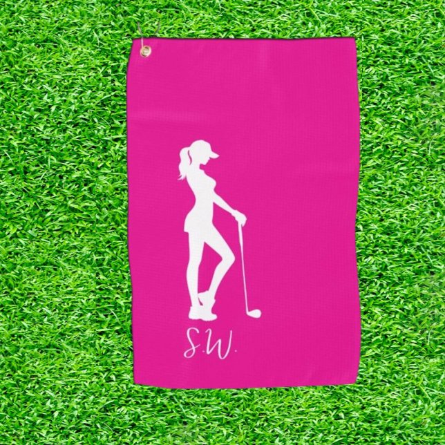 Toalla De Golf Dulce Gift Pink lady golfer (Swing with Style: A Thoughtful Gift for Every Pink Lady Golfer!)
