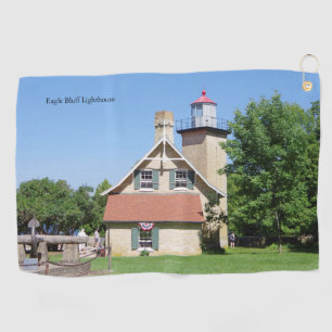 Toalla de golf Eagle Bluff Lighthouse