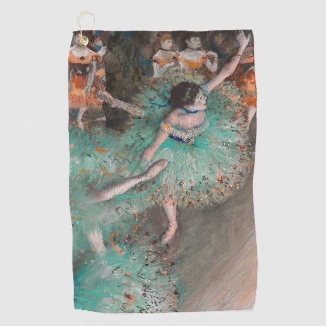 Toalla De Golf Edgar Degas - Bailarina balancín / bailarina en ve (Anverso)