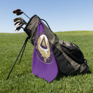 Toalla De Golf El antiguo abuelo Freemason