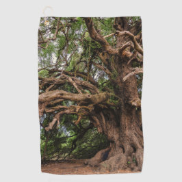 Toalla De Golf El destino del patrón de golf de la corteza de mad