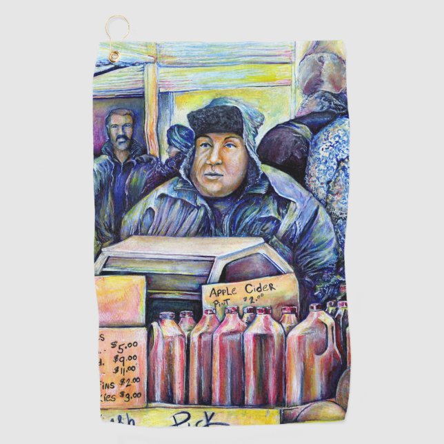 Toalla De Golf Él Escuchó, Lo Que Vi (Anverso)