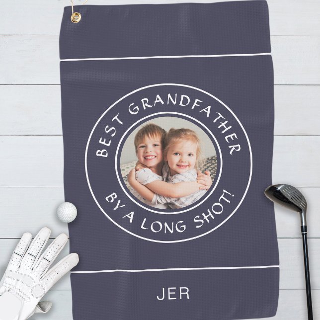 Toalla De Golf El mejor abuelo Golfer divertida foto regalo de la (Subido por el creador)