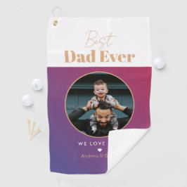 Toalla De Golf El mejor padre de la historia