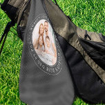 Toalla De Golf El mejor papá del mundo por Par Classic Simple Pho<br><div class="desc">Este diseño simple y clásico está compuesto por tipografía de la síspera y agrega una foto personalizado. "El mejor papá del mundo por amor" rodea el marco.</div>