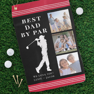 Toalla De Golf El mejor papá por el regalo del Día del Padre del 