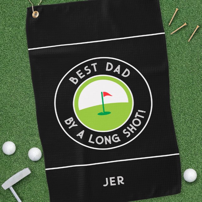 Toalla De Golf El Mejor Papá Por Mucho Golfista Divertido Moderno (Subido por el creador)