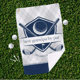 Toalla De Golf El mejor regalo de pera para papá, abuelo paso pap