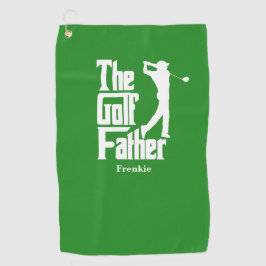 Toalla De Golf El Padre Del Golf Con Nombre Divertido Tema Del Go