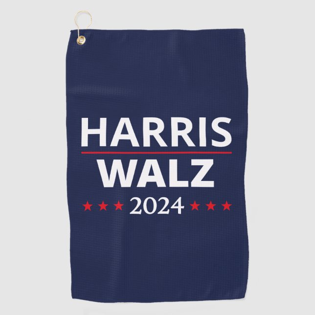 Toalla De Golf Elecciones Harris Walz 2024 III (Anverso)