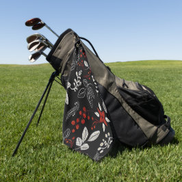 Toalla De Golf Elegant botanical pattern