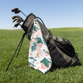 Toalla De Golf Elegant watercolor floral decorative eye-catching 