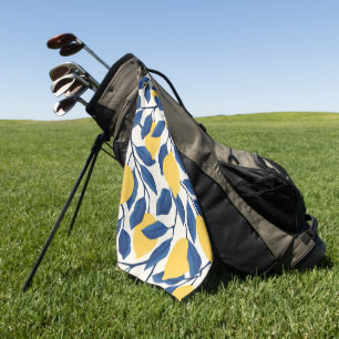 Toalla De Golf Elegante floral decorativo de acuarela llamativo 