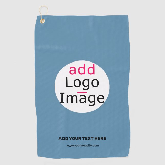 Toalla De Golf Elegante Personalizable de promoción empresarial D (Anverso)