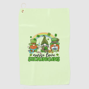 Toalla De Golf Enfermera Love Shenanigans St. Patrick's