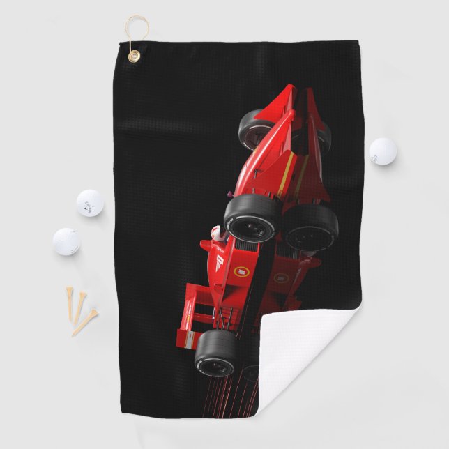 Toalla de golf - equipo de carreras (In situ)