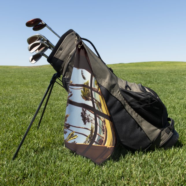 Toalla De Golf Escena tropical de la playa de Fiji Gtcna (Verde)