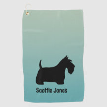 Escocia Terrier Scottie Dog Custom Name