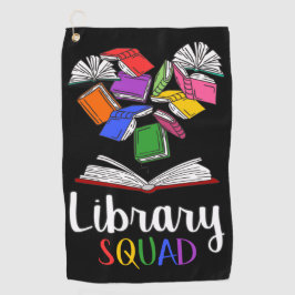 Toalla De Golf Escuadrón de biblioteca I