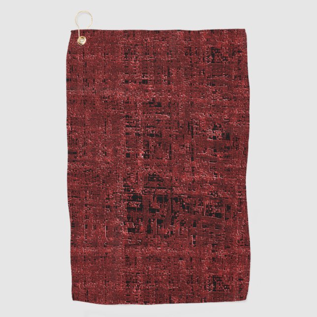 Toalla De Golf Escuadrones rojos de poca monta de pintura (Anverso)