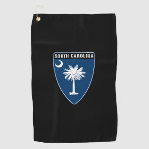 Toalla De Golf Escudo de Carolina del Sur