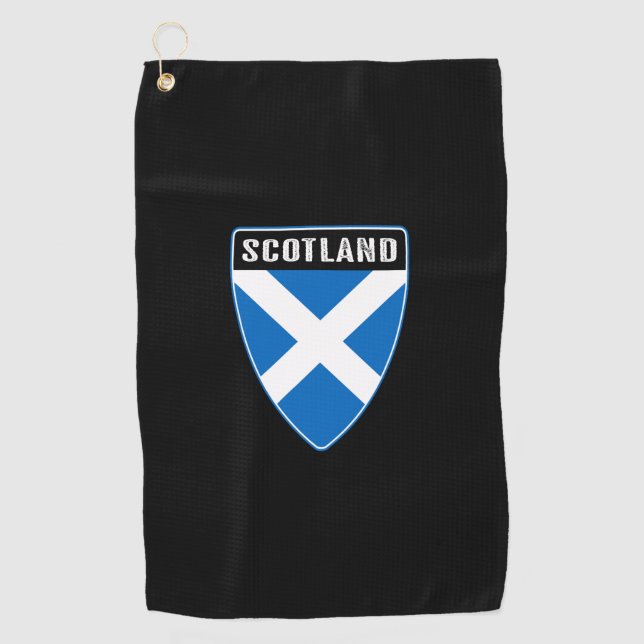 Toalla De Golf Escudo de Escocia (Anverso)