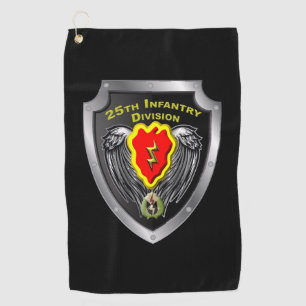 Toalla De Golf Escudo de la 25ª División de Infantería “Tropic Li